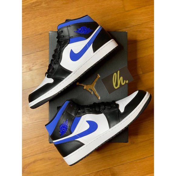 Size 11 Jordan 1 Mid "Racer Blue" - Picture 5 of 5